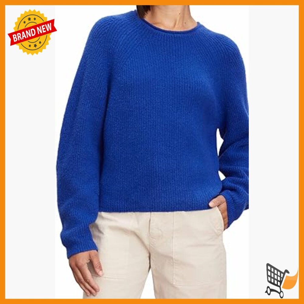 Long Sleeve Crew Neck Pullover Sweater, Dry Clean Only, Standard Length